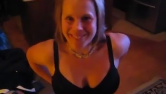 Enthusiastic 35 Yr. Old Does Striptease 