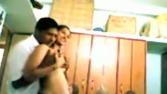 Indian Girl Fucked In A Locker Room By Her Co-Worker