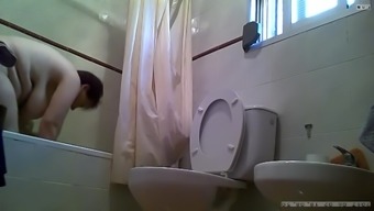 Grandmother In The Bathroom