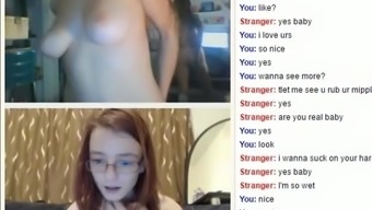 Chat Horny Lesbian Shows Pussy And Boobs In Webcam