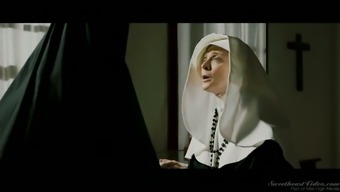Meet A Horny Nun Nina Hartley Who Doesn'T Mind Eating Wet Pussy
