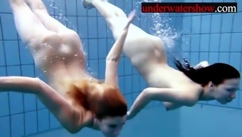 Andrea And Monica Underwater Girls
