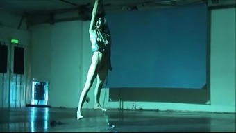 Ballerina Shibari Self-Bondage And Suspension