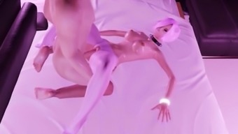 Emo Kitty Gets Her Feet Used And Cummed On In 3d Adult Dating Game