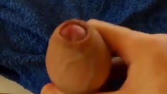 Hot Semen On The Tip Of The Penis For You