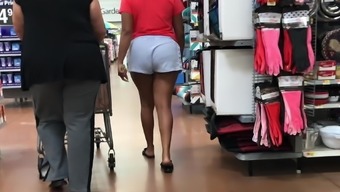 Thick Booty Mixed Girl In Booty Shorts Preview