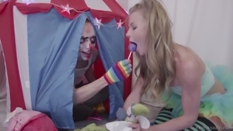 Skinny Ballerina Nicole Clitman Gives Her Head Before A Hardcore Anal Sex