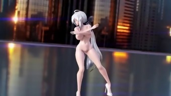 Nude Dancing Babe