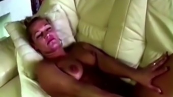 Daniela Stripping, Pussy Masturbating And Cock Wanking 