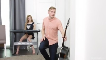 Sonia Sweet Interupts Music Class For A Hot Fuck On The Floor