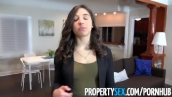 Propertysex - College Student Fucks Big Ass Real Estate Agent
