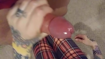 M Stroking My Cock