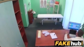 Fake Hospital Doctor Brings Feeling Back To Pussy With Hard Fucking