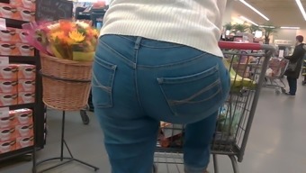 Mature Cheeks In Jeans (2)