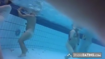 Cute And Sexy Blonde Teen With Beautiful Perky Tits In Pool