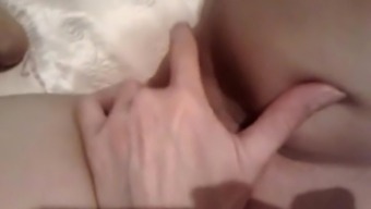 Turk Girl Masturbates And Fucked Her Shaved Pussy