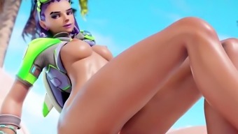 Sexy Overwatch Heroes Get Pussy Fucked