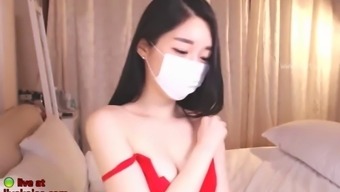 Korean Bj In Lingerie Shows Her Body
