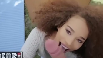 Mofos - Cute Ebony Teen Cecilia Lion Loves Sneaky Sex
