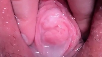 Incredible Open Pussy Closeup Ejaculation In Hd