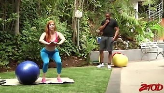 I Luv Redheads Lp Luvs Post Workout Bbc Happy Endings With Lauren Phillips And Jovan Jordan
