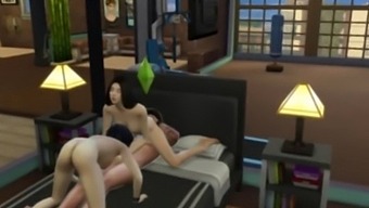 Two Thai Escorts And A Rich Guy-Sims