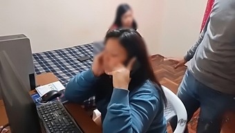 Cuckold Wife Pays My Debts While I Fuck Her Friend: I Arrive At My House And My Wife Is With Her Rich Friend And While She Pays My Debts I Destroy Her Friend'S Rich Ass With My Big Cock, She Almost Catches Us