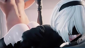 Animated 2b Getting Rough Fucked In Her Cunt