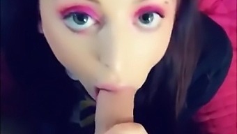 Snapchat Blowjob And Swallows Cum Porn Video Leaked