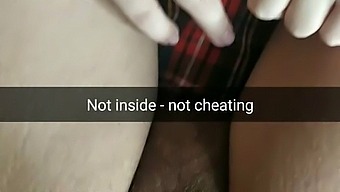 Not Inside Is Not Cheating  - Golden Rule For All Sluts!