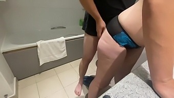 Hotel Bathroom Bj And Sex