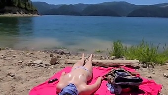 Sunbathing Nude And Getting Fucked By A Random Stranger
