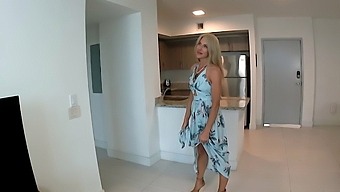 Stepmom Gives Dating Tips And Seduces Stepson With A Blowjob