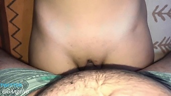She Masturbates Her Tight Pussy And Gets Cum On Her Stomach - Compilation #2