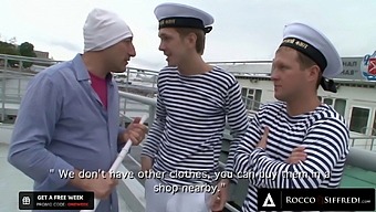 Boat Boys Fuck Random Chicks During Cake-Filled Orgy
