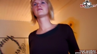 French Blonde Skinny Mom Try Homemade Anal