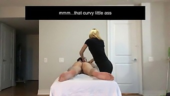 Unfaithful Blonde Rmt Cant Contain Herself Around Huge Cock