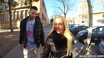 Outdoor Public Sex For A Busty Blonde On Fire