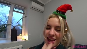 Christmas Is Coming! The Elfie Got Early Gift And Was Fucked For It (Model Contest)