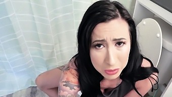 Tattooed Milf Wants Stepsons Sperm And Asks Him To Fuck Her