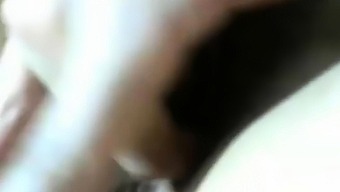 Sexy Hairy Lantin Young Woman Masterbating
