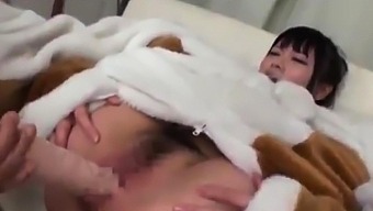 Amateur Asian Lady Blowjobs And Jerking