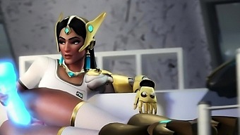 3d Collection Of The Best Bitch Symmetra From Overwatch