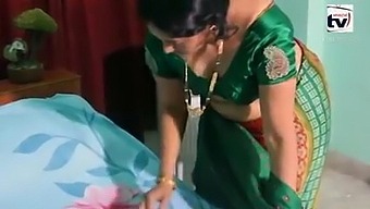 Telugu Aunty And Son-In-Law Have Sex
