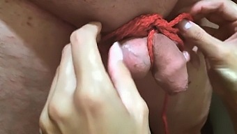 Real Lemon Cake Fucked By Sex-Slave W Long Deepthroat And Handjob Until Cums On The Cake