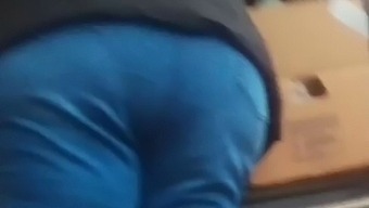 Big Candid Bbw Mature Ass In Tight Jeans
