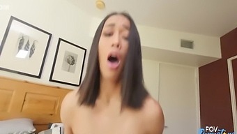 Hot Petite Asian Aria Skye Fucks Her Boyfriend And Swallows His Load!
