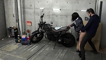 Small Titted Asian Teen Sevil Take A Giant Cock