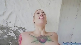 Tattooed Latina Fucked For Public Sex After Blowjob