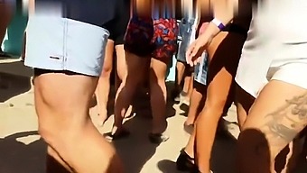 Busty Girls At Beach Hidden Cam
